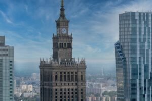 city, architecture, buildings, skyscrapers, nature, offices, towers, sky, clouds, warsaw, pkin, poland, warsaw, warsaw, warsaw, warsaw, poland, poland, poland, poland, poland